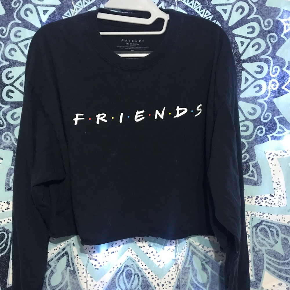 FRIENDS long sleeve crop